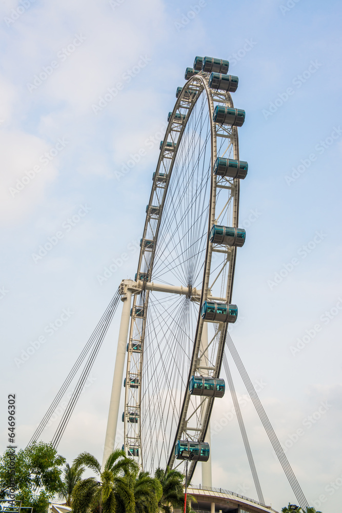 Obraz premium Singapore flyer
