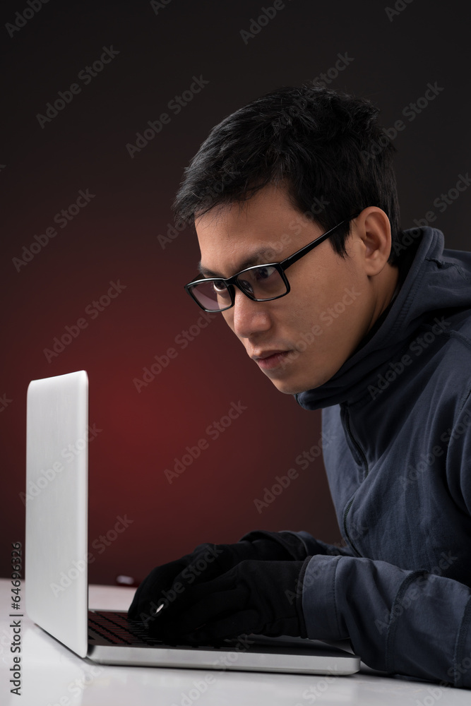 Asian hacker Asian hacker