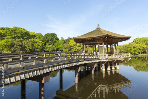 奈良公園の浮見堂 © Tsuboya