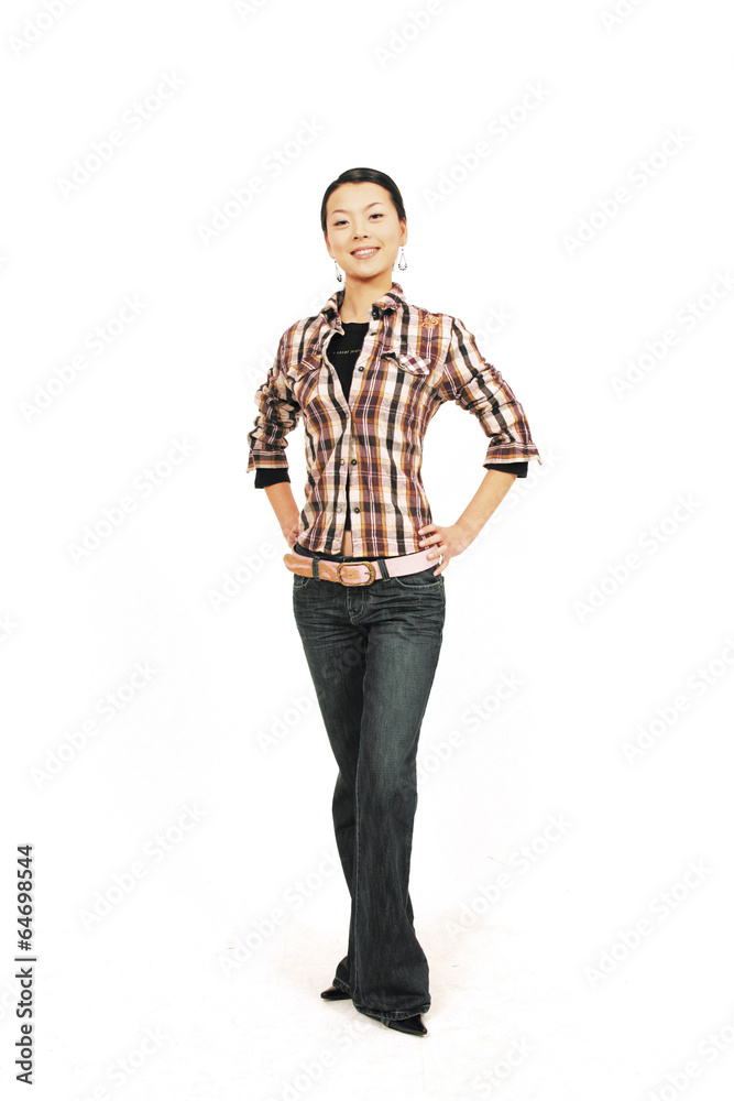 활동적인 여성 활동적인 여성