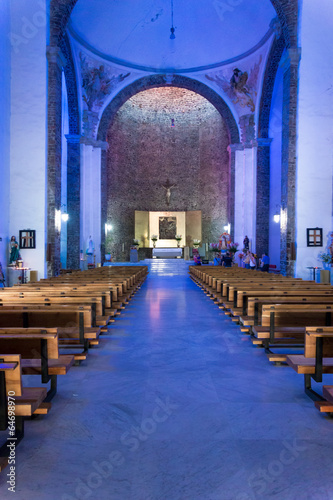 Interiors of a basilica, Basilica Of Our Lady Of Guadalupe, Mexi