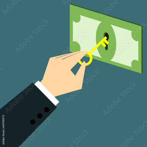 Unlock banknote