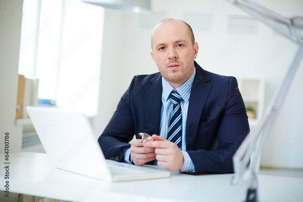 Working in office Working in office
