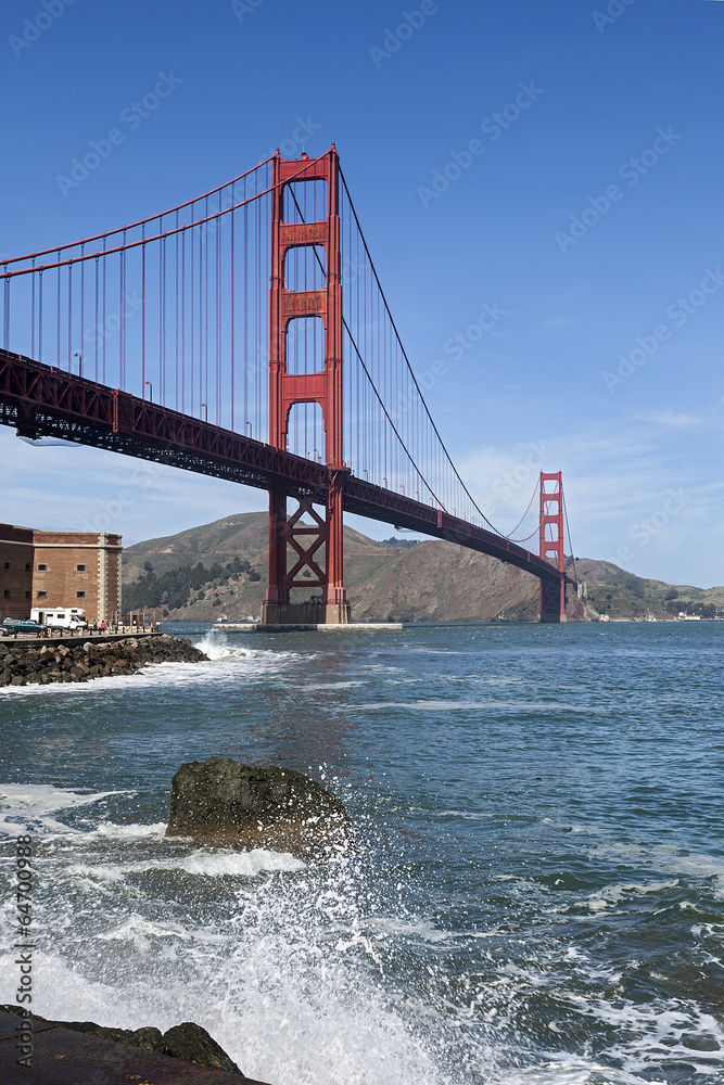 Golden Gate Bridge in San Francisco, USA
