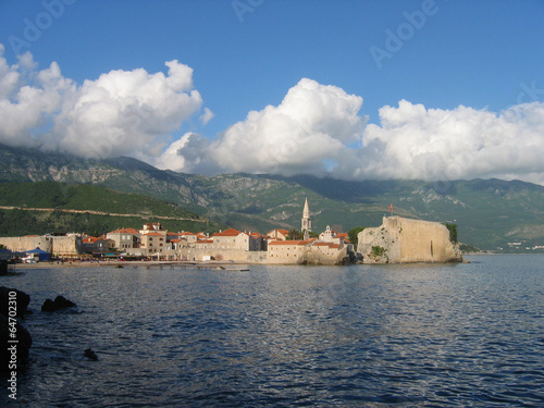 Budva's old town