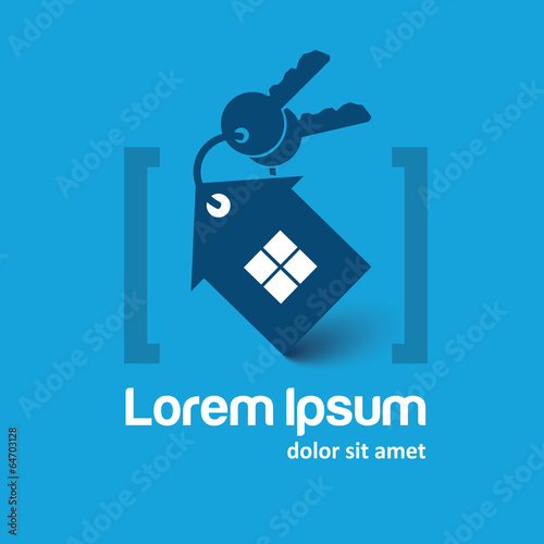 house rent buy symbol keys