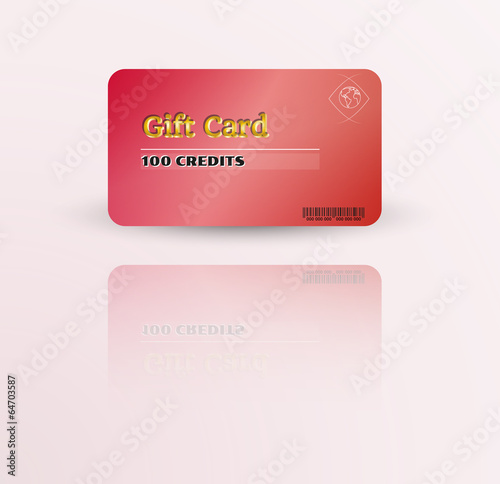 modern gift card template