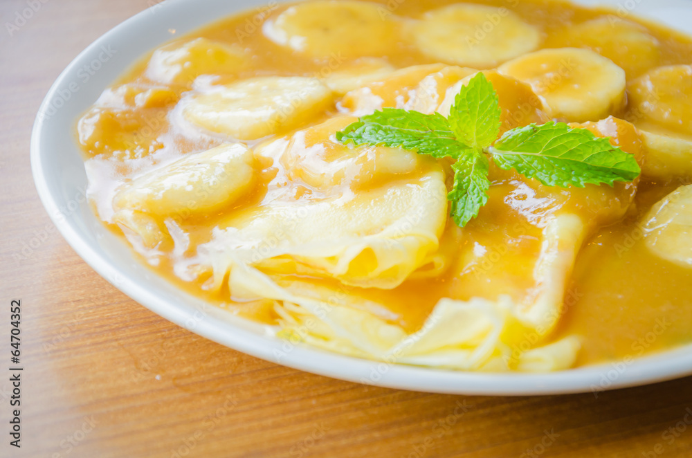 Crepe banana Crepe banana