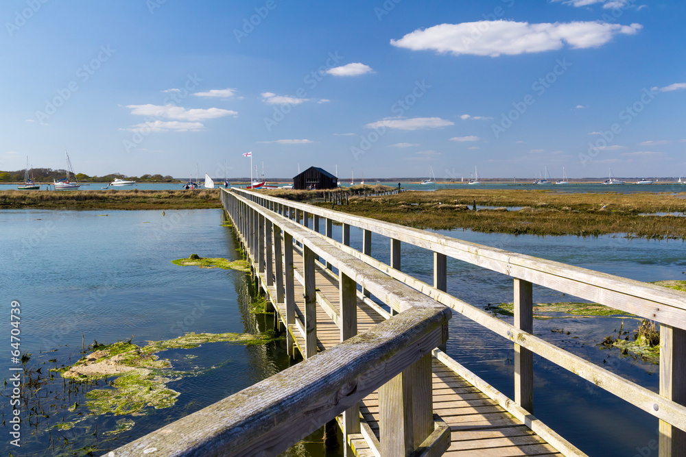 Newtown Harbour National Nature Reserve Isle Of Wight England