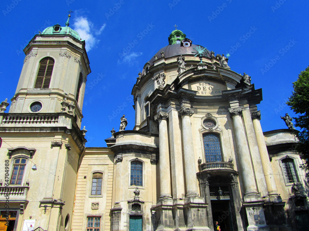 Fototapeta premium главный вход в собор