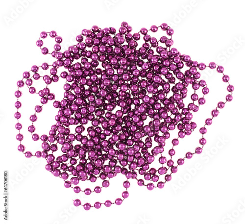 Pile of decorational bead spheres
