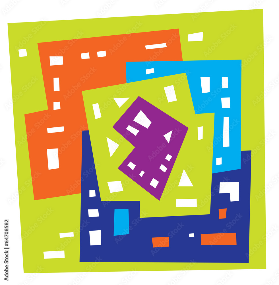 Abstract geometric shapes Abstract geometric shapes