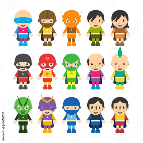 superhero cartoon character
