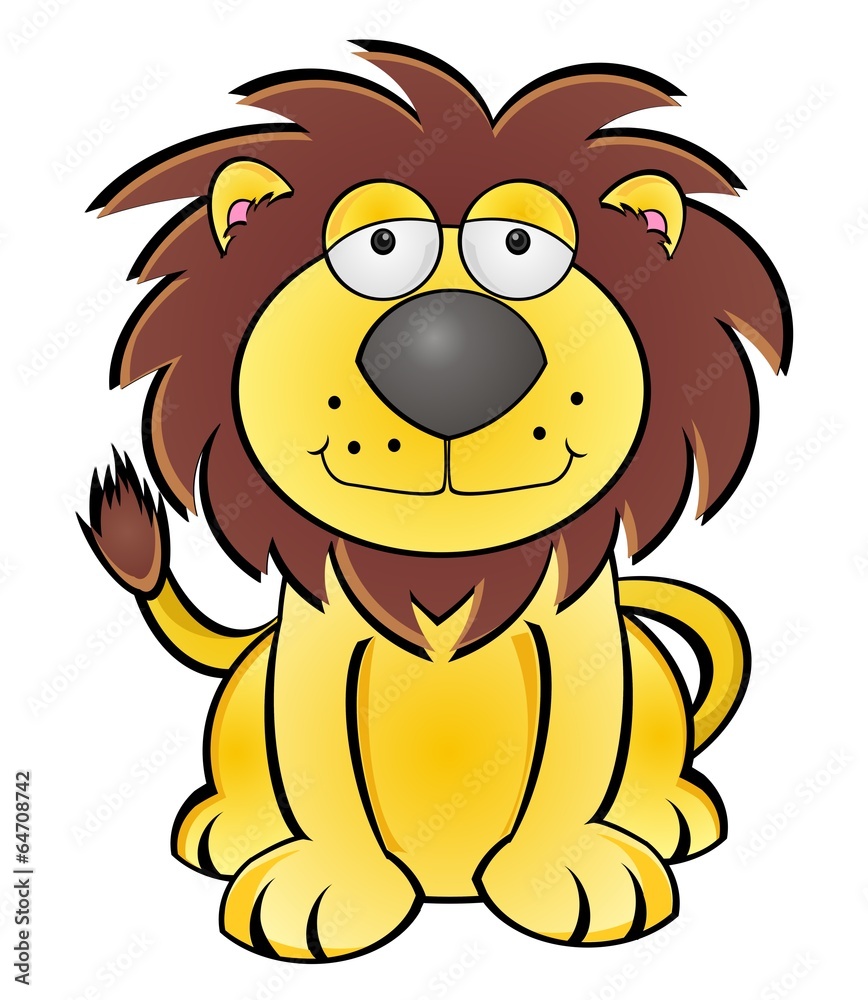 cartoon lion cartoon lion