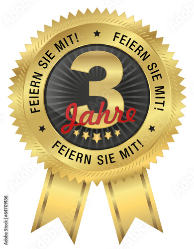 3 Jahre Jubiläum