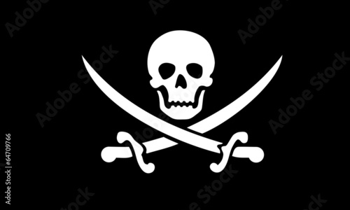 Piratenflagge Totenkopf