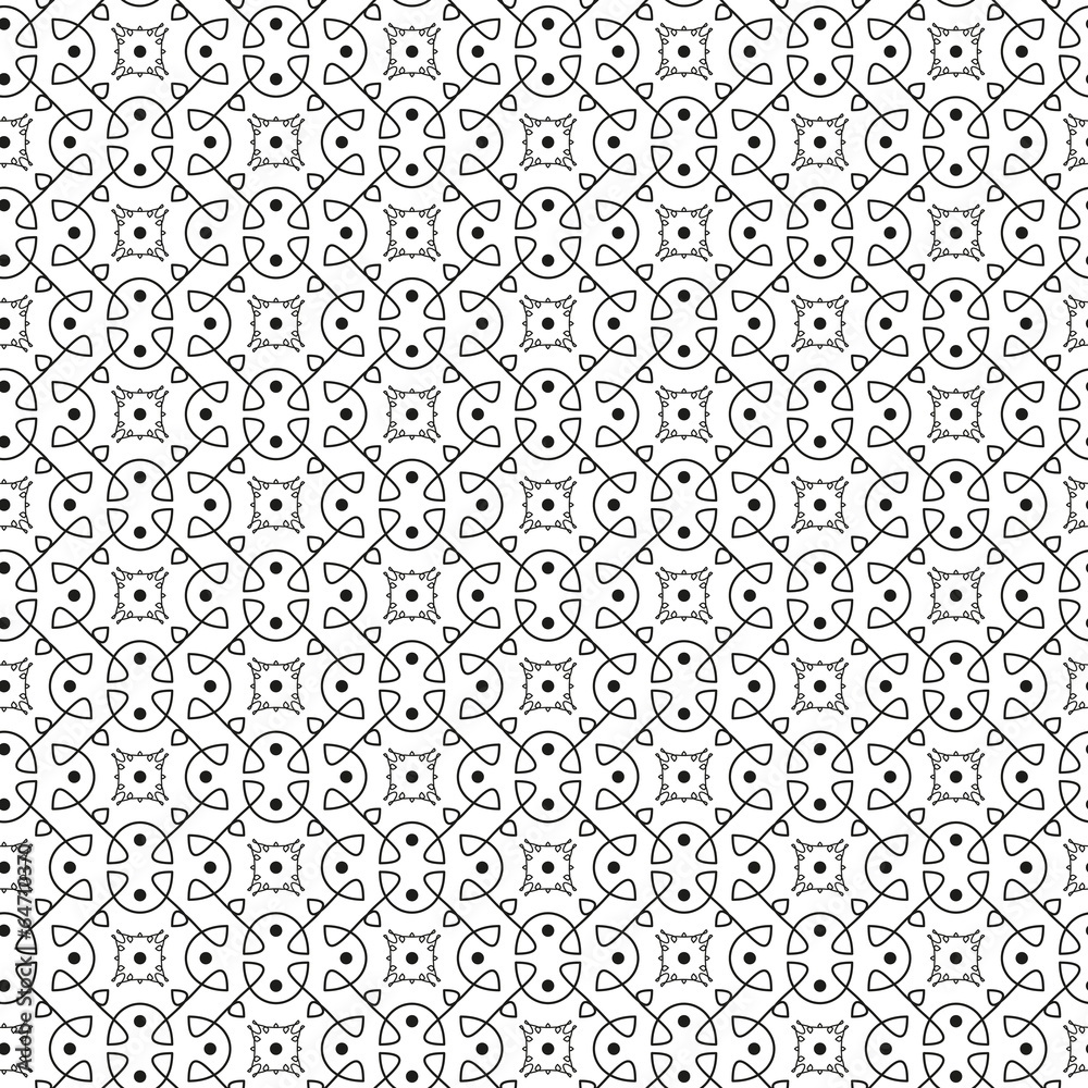 seamless abstract black and white background