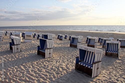 Hauptstrand von Westerland auf Sylt