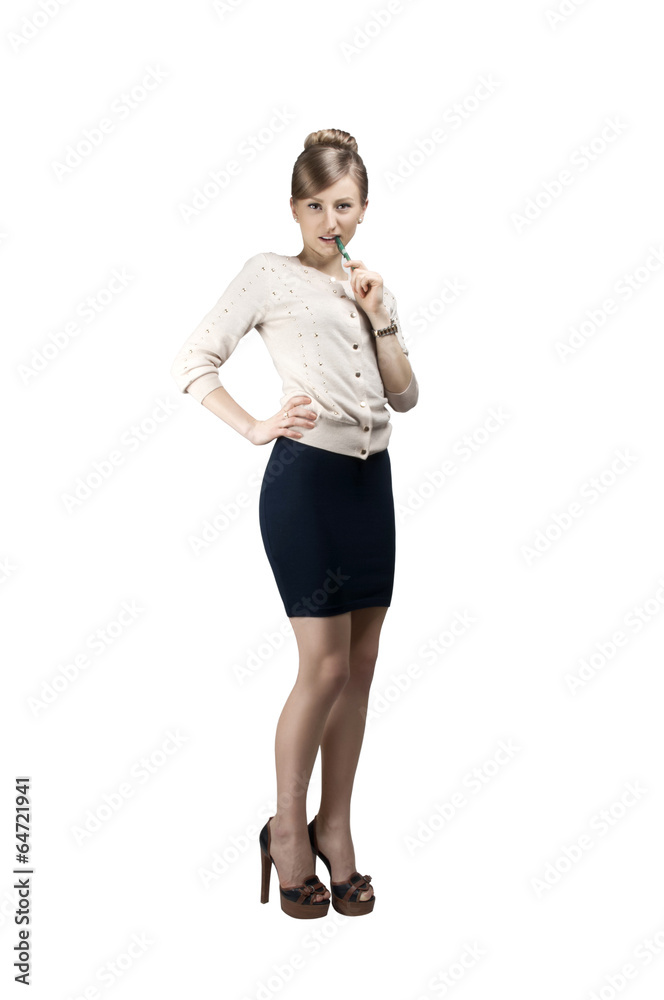 Business woman in office Business woman in office