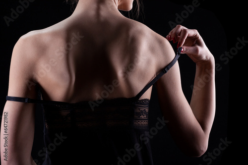 Seducing woman