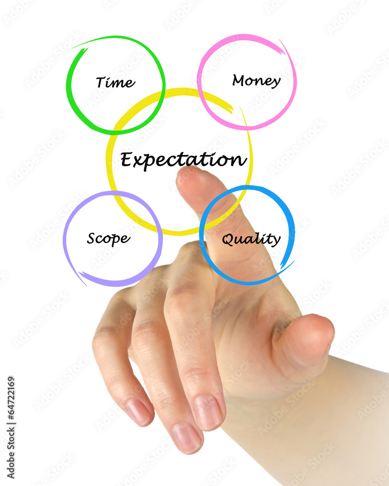 Presentation of expectation diagram Presentation of expectation diagram