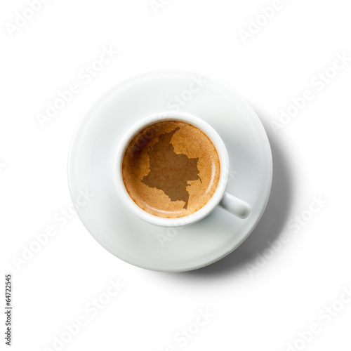 espresso coffe colombia
