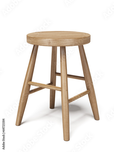 wood stool photo