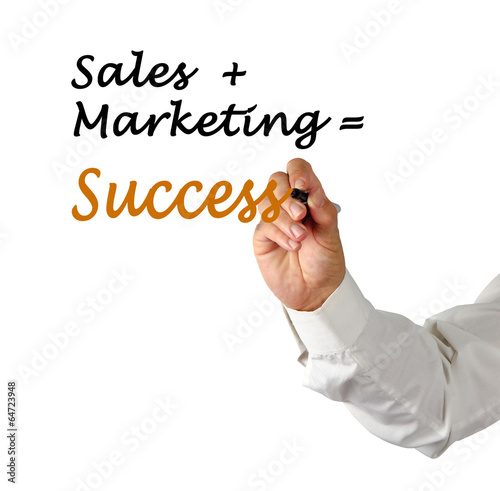 Sales+Marketing=Success photo