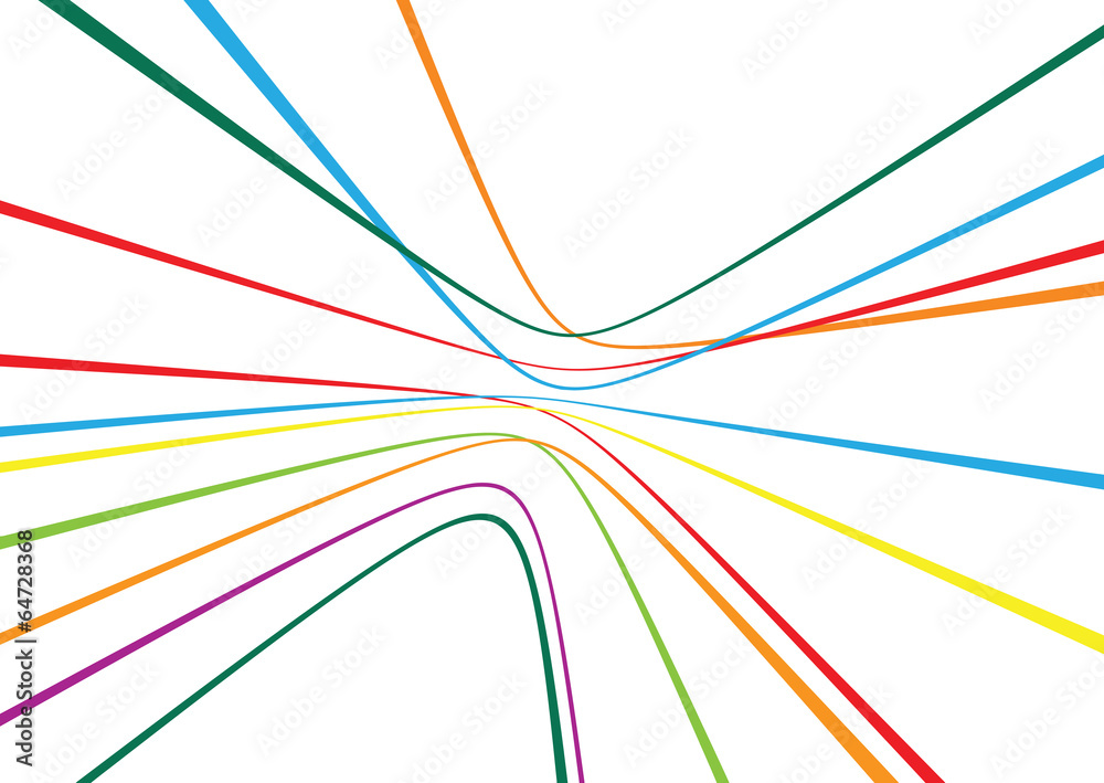 Fototapeta premium Color lines abstract pattern