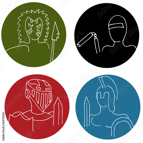 Variety of Warriors