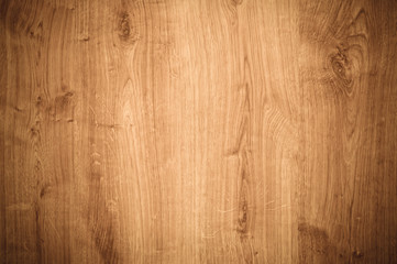Gordijnen Hout Bruine grunge houttextuur achtergrond  © tarczas