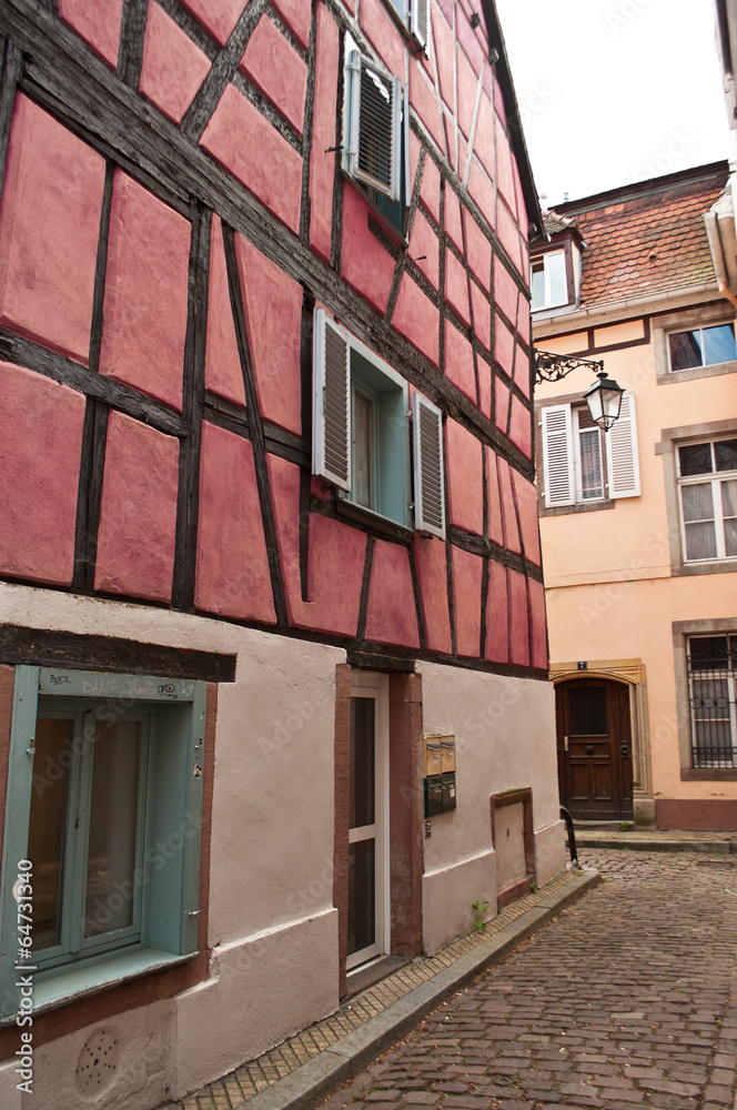 ruelle à Colmar, Alsace ruelle à Colmar, Alsace