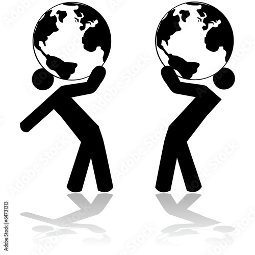 Carrying the planet