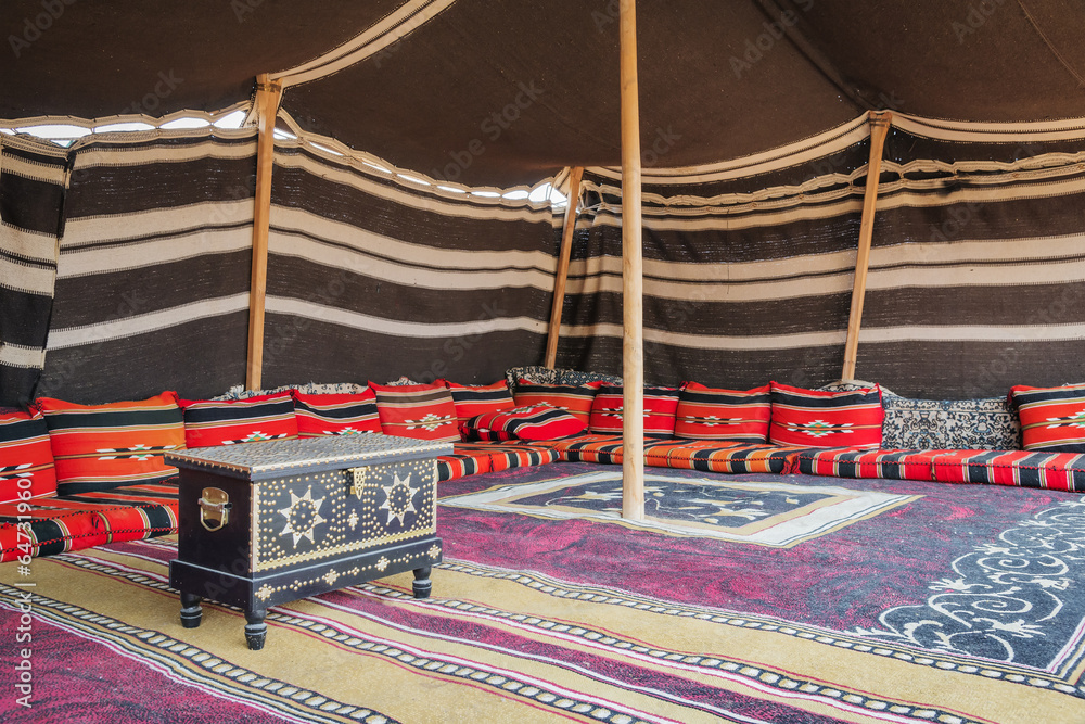 Fototapeta premium Namiot Desert Camp Oman