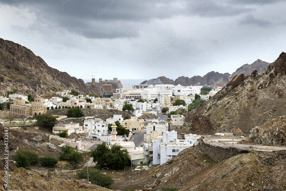 View to Muscat