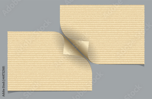 craft paper and page curl