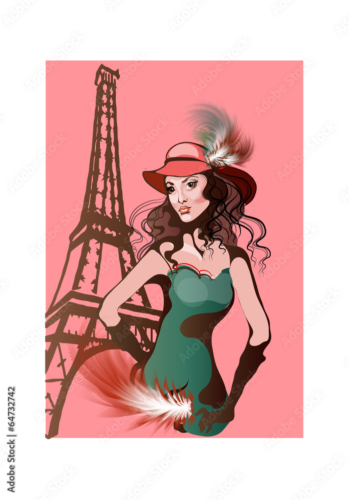 woman in Paris