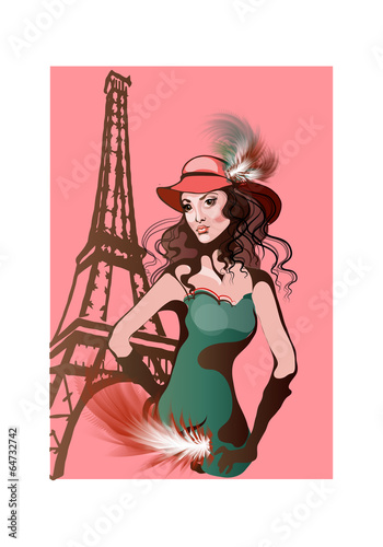 woman in Paris