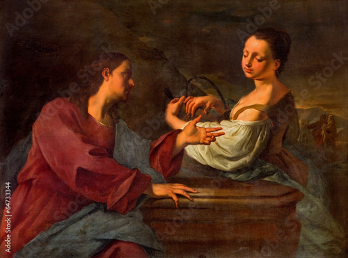 Venice - Paint of Rebecca and Isaac at the well