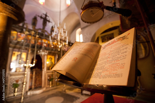 Slika na platnu Greek Church Book