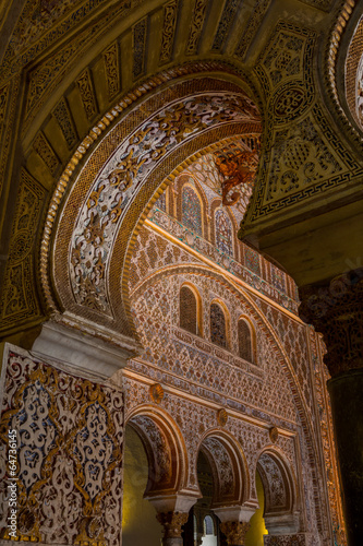 Moorish Architecture in Seville, Spain