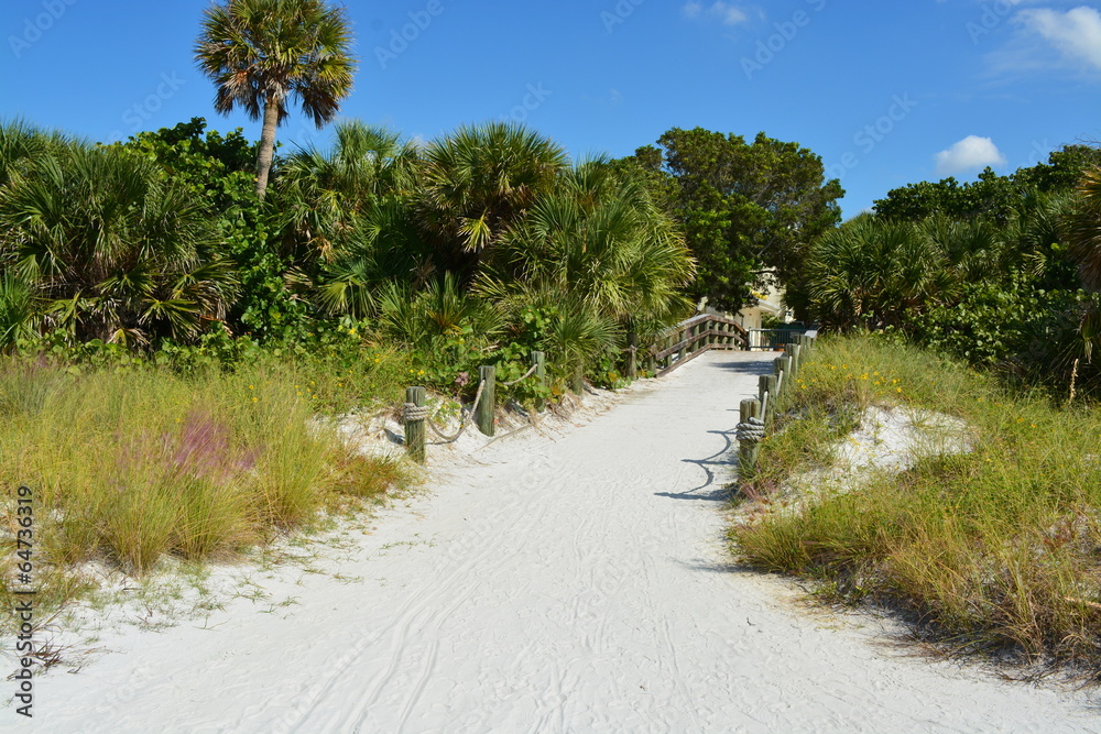 Fototapeta premium Siesta beach, Sarasota Florida
