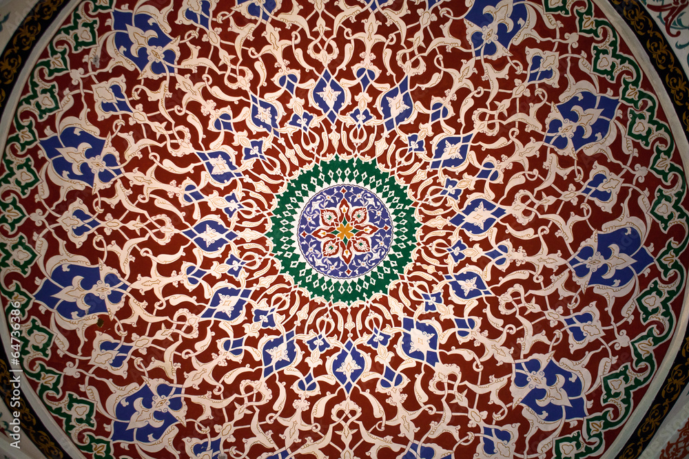 Abstract Arabian Dome Ceiling