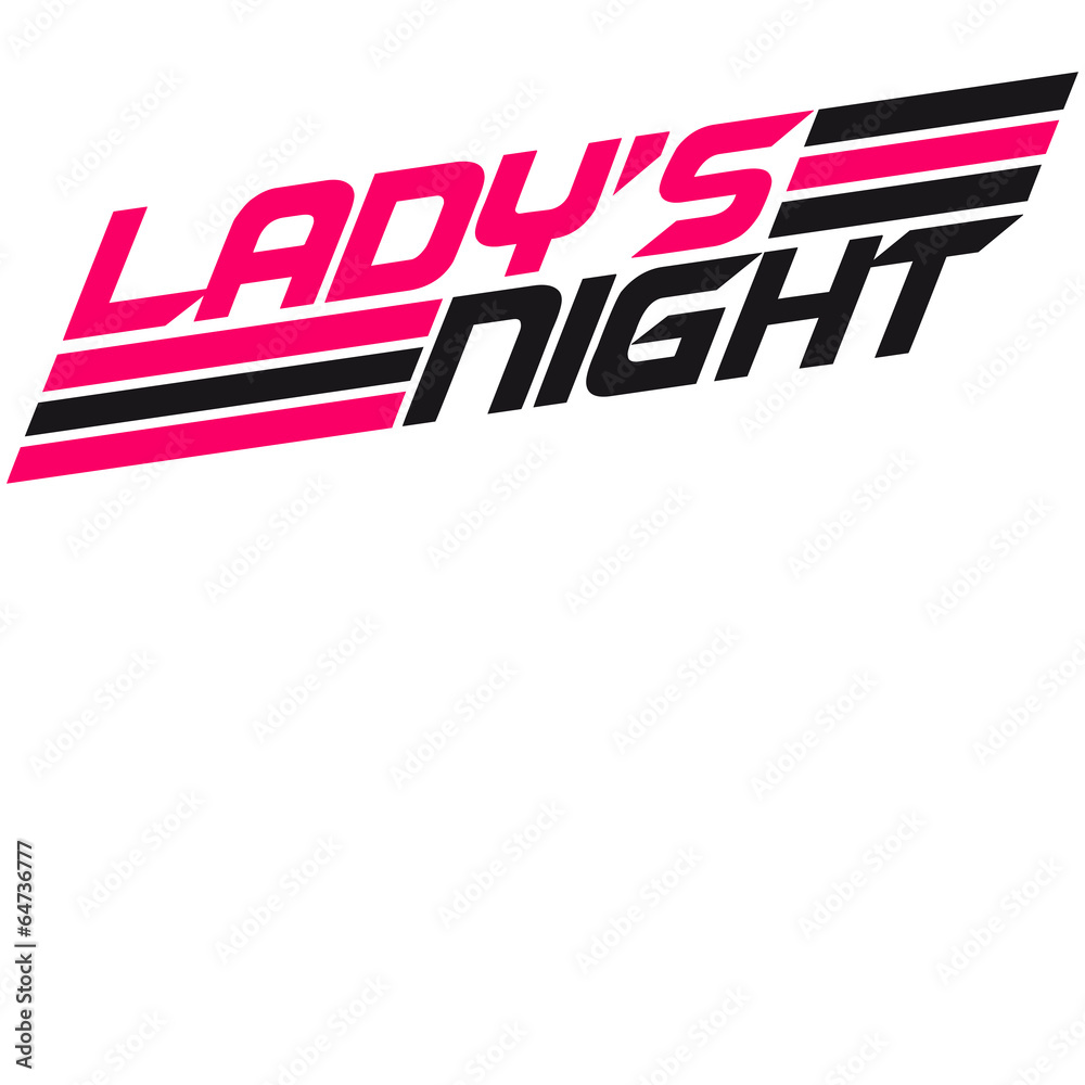 Obraz premium Cool Ladys Night Design