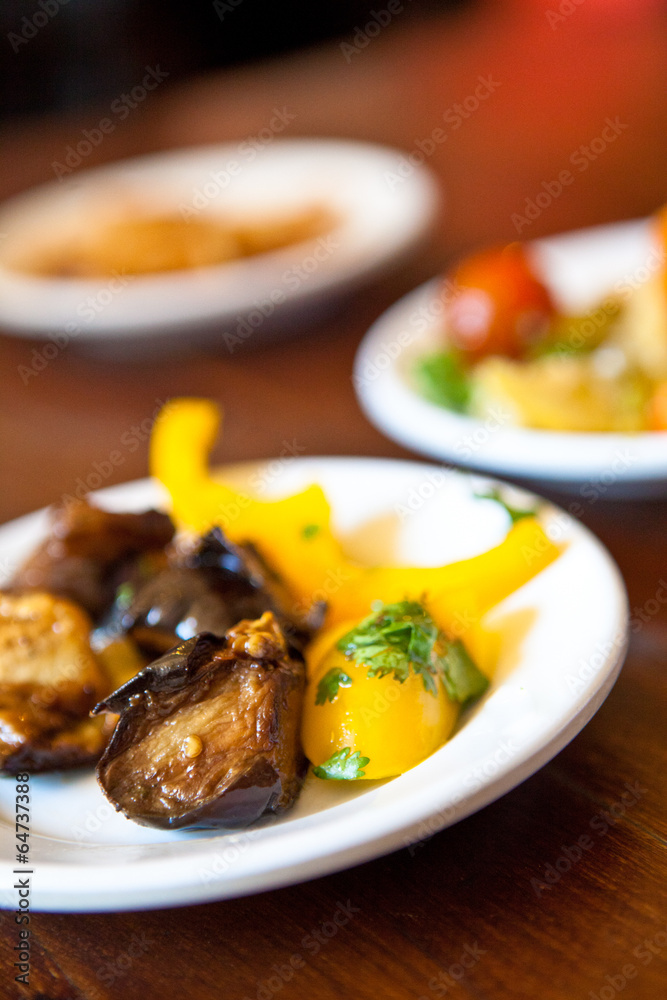 Traditional Middle Eastern Meal Traditional Middle Eastern Meal