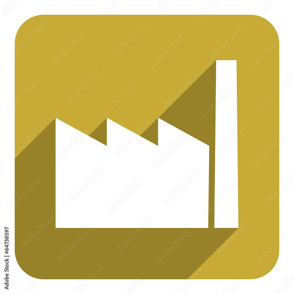 industry flat icon industry flat icon