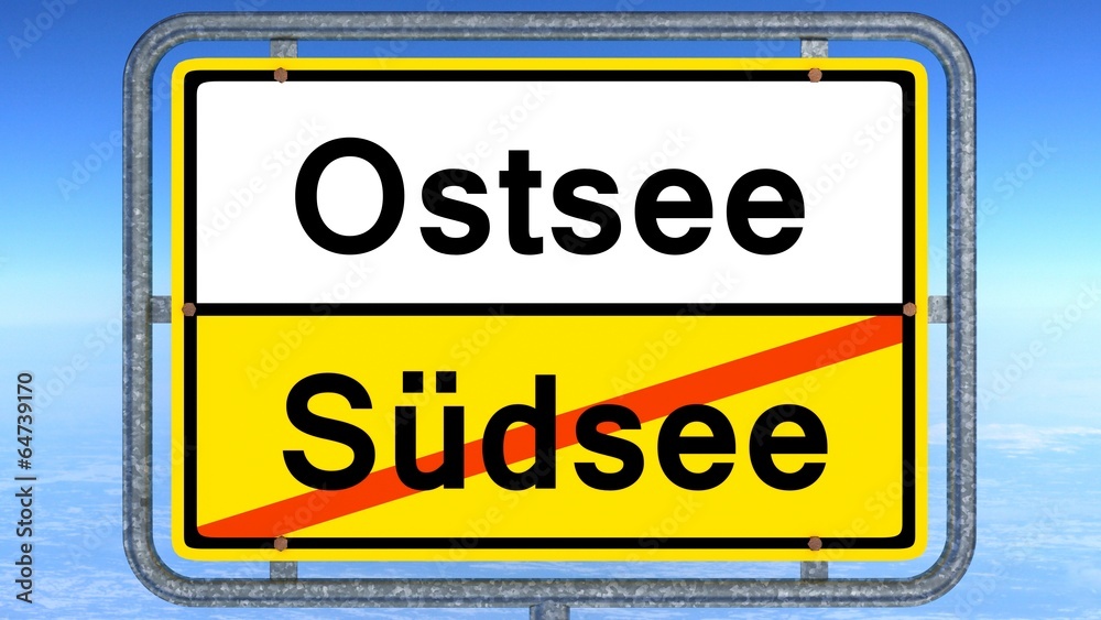 Ostsee statt Südsee