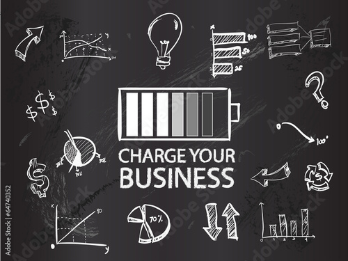 Charge your business on blackboard