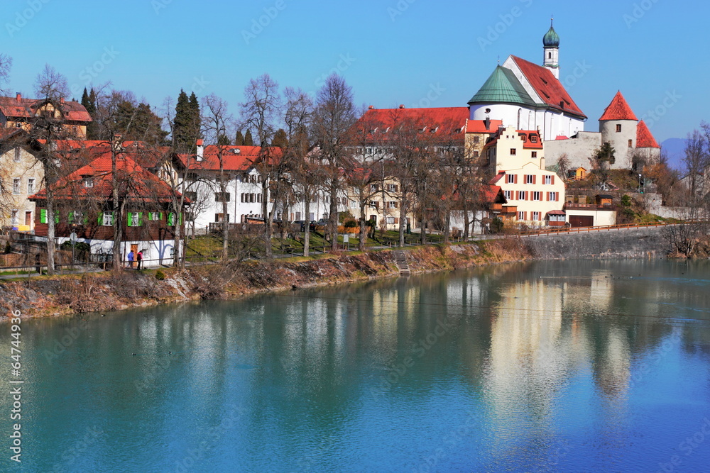 Füssen mit Stephanskirche