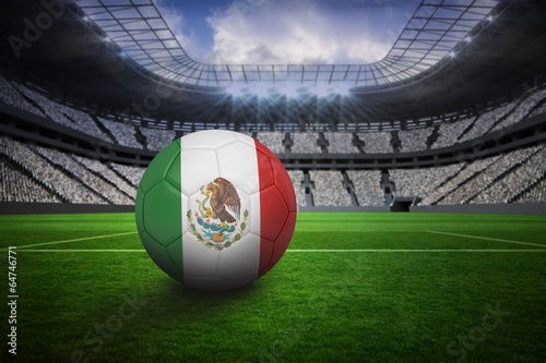 Football in mexico colours